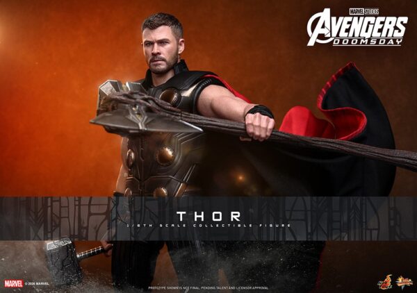 【ホットトイズ新製品情報】映画『アベンジャーズ／ドゥームズデイ』より、ソーが1/6スケールで立体化！ジオラマ台座＆エフェクトパーツ付きのデラックス版も！