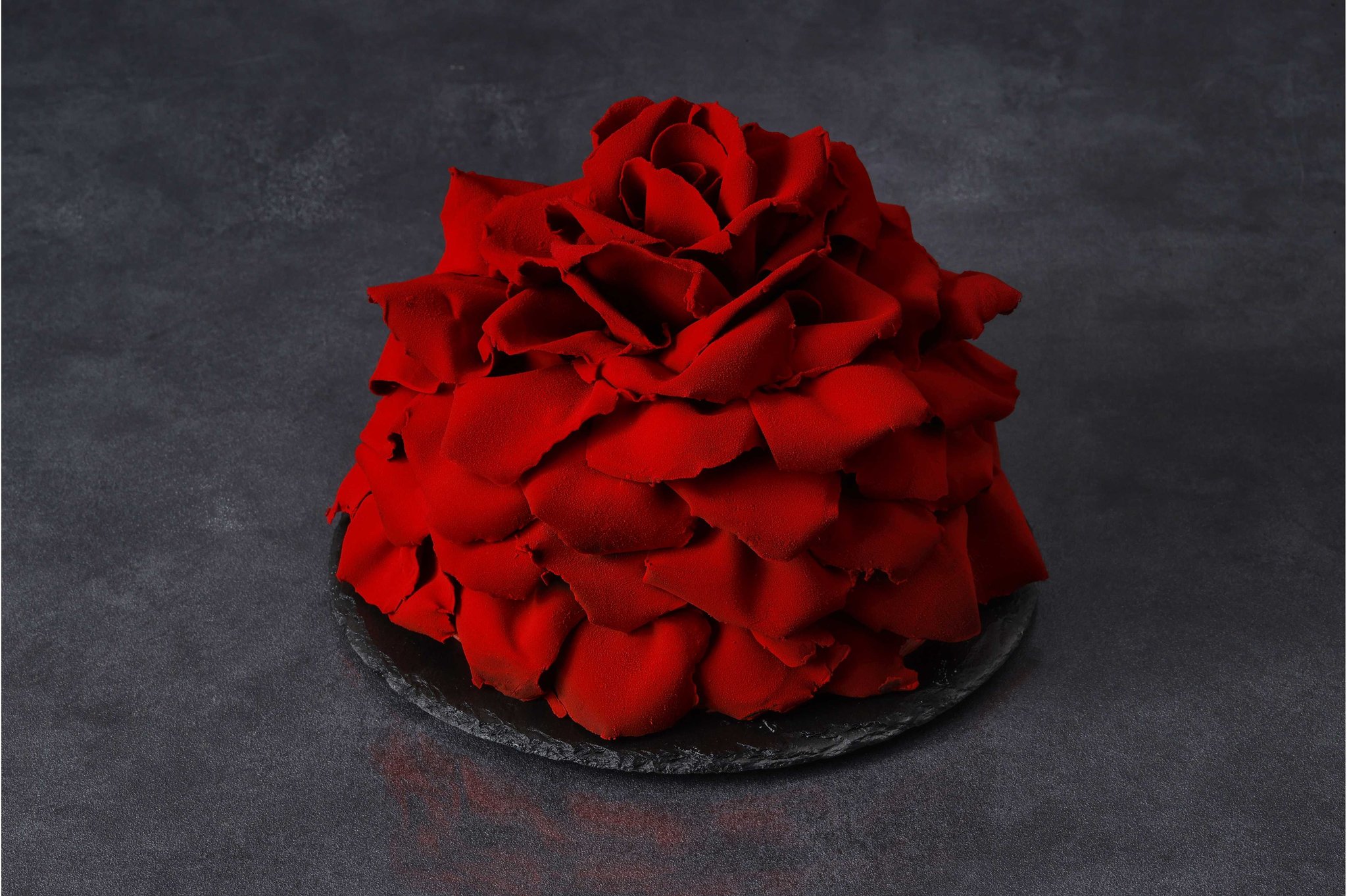 Rose(ローズ)の花びら型クリスマスケーキ