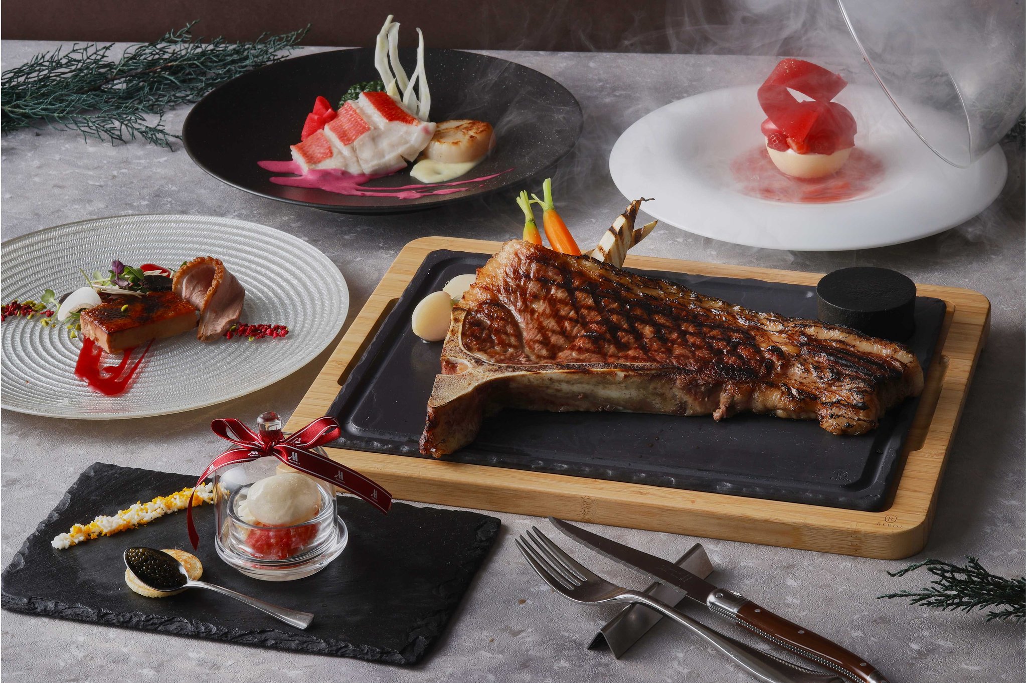 G's GRILL DINNER COURSEの全5品