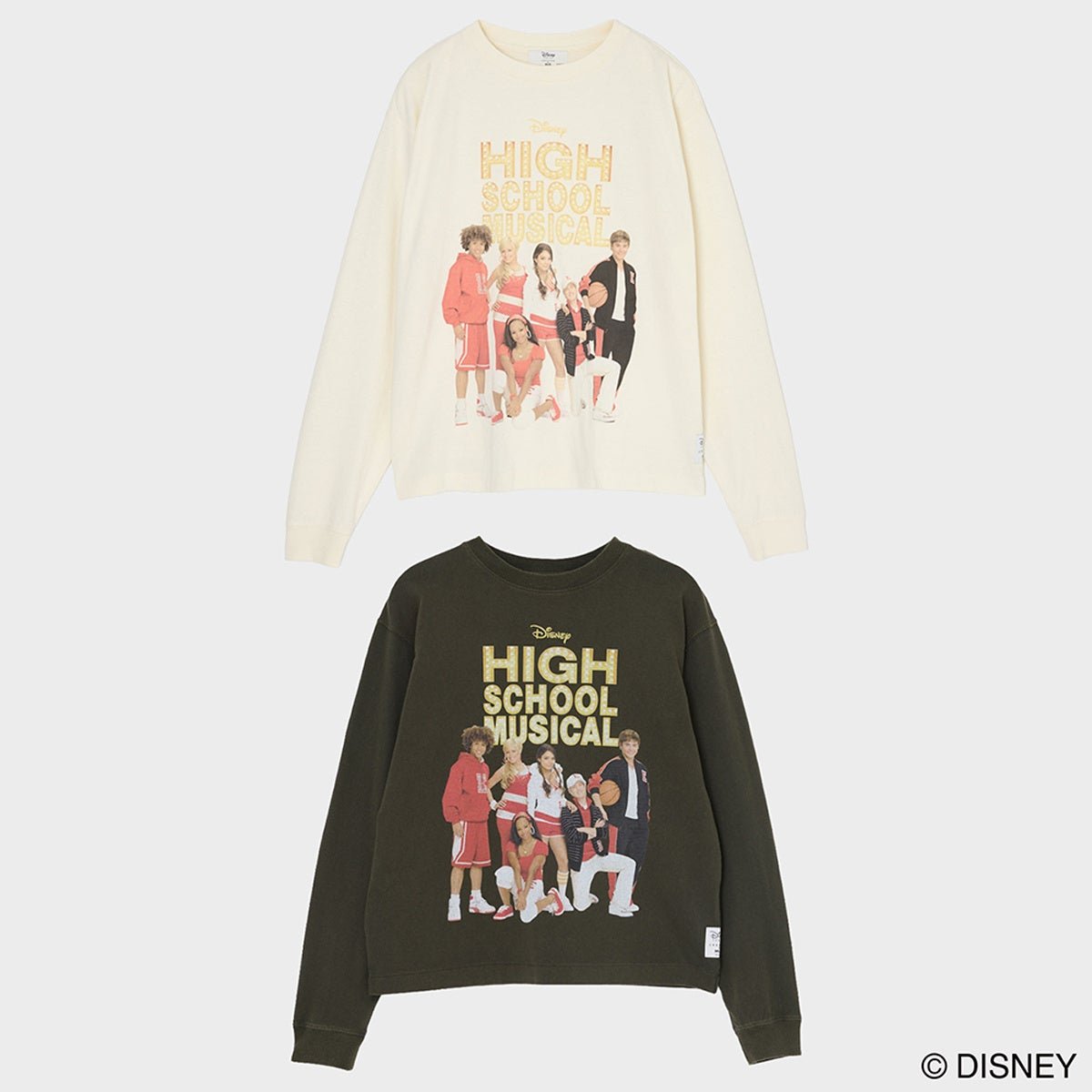 〈Disney SERIES CREATED by MUS〉ハイスクールミュージカル 長袖Tシャツ