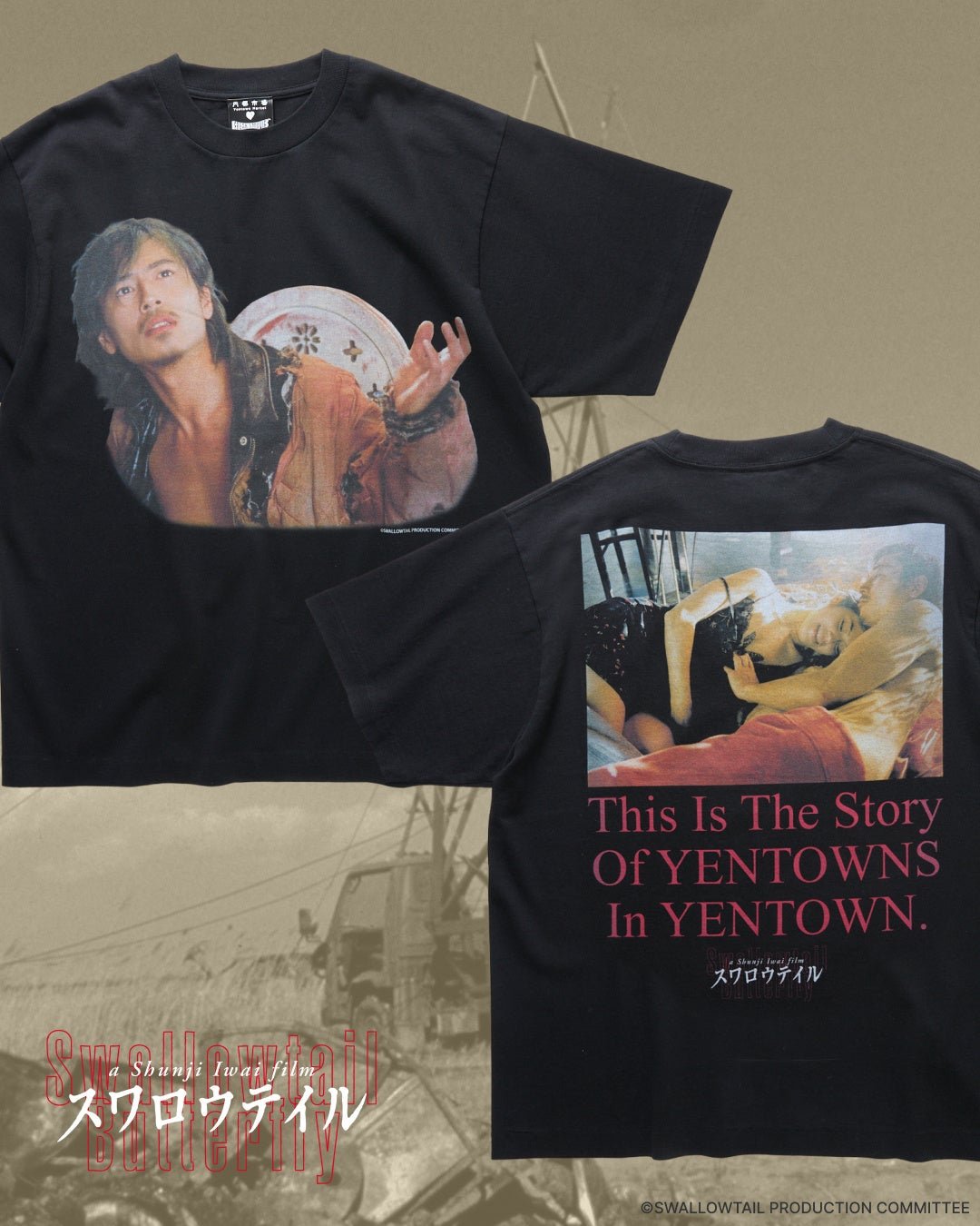 ヒオ・フェイフォンデザインTシャツ