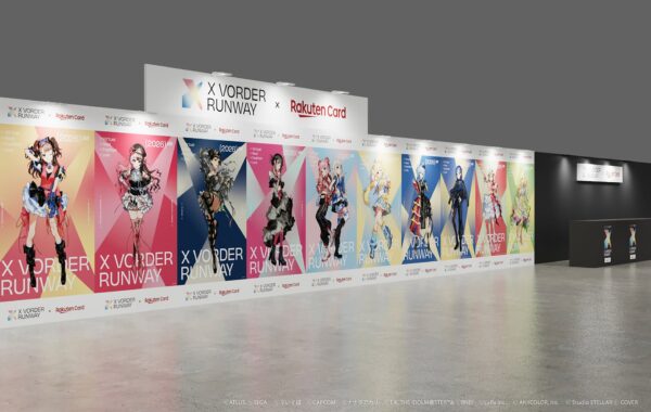 楽天カードスペシャルブースの特大フォトスポット