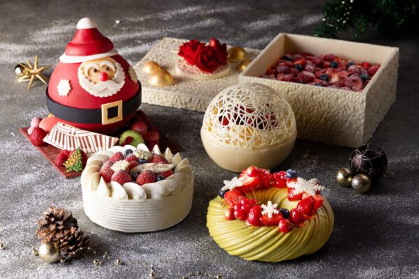 クリスマスケーキ全5種の集合