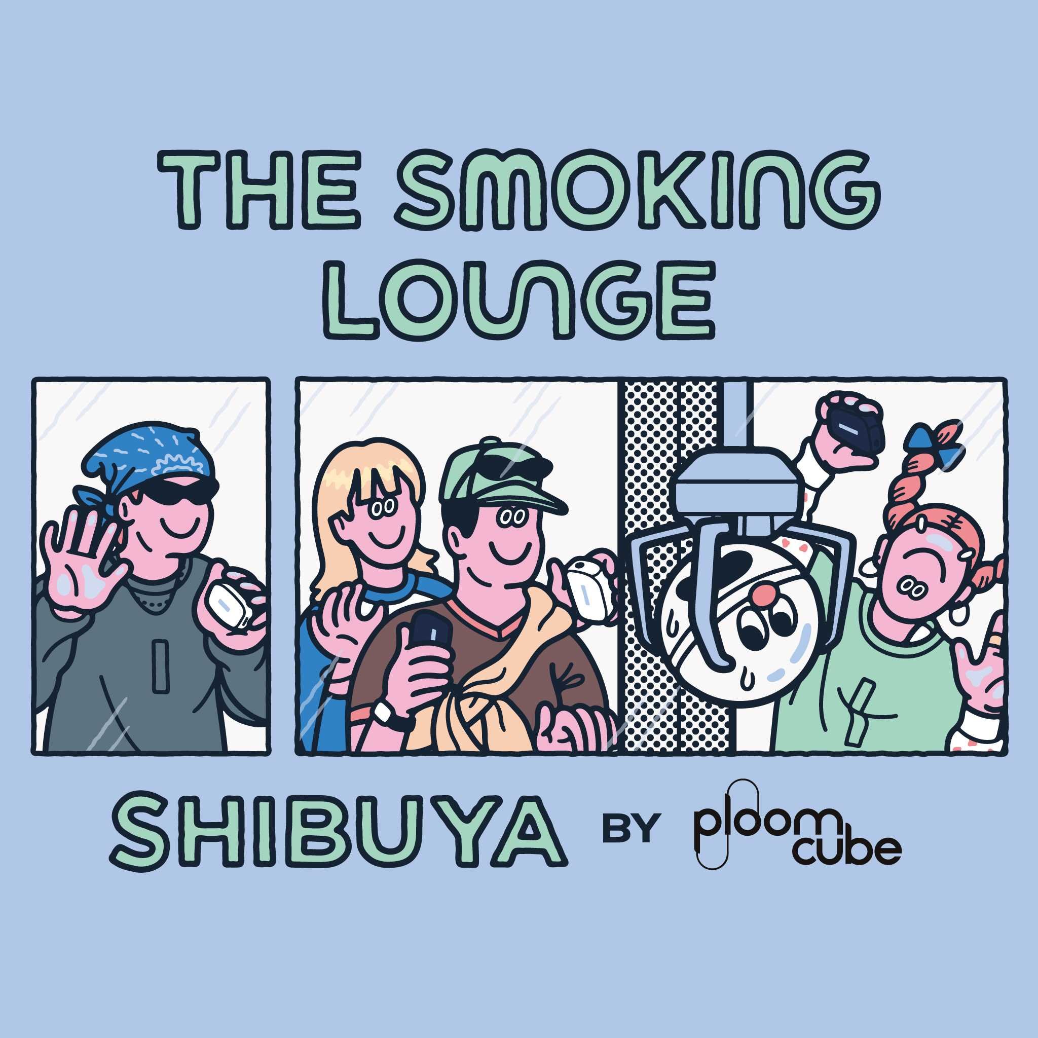 THE SMOKING LOUNGE SHIBUYA by Ploom CUBE