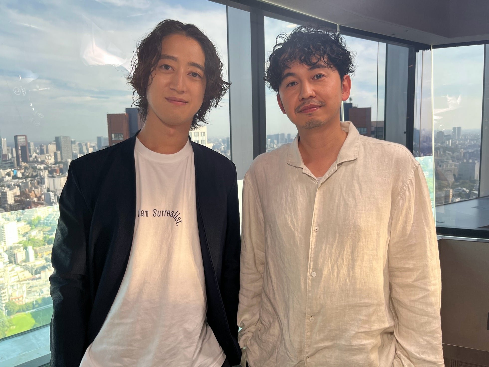 左から、角野隼斗、原摩利彦
