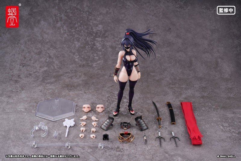 蝸之殼Snail Shell「RPGEX-10 くノ一 裂風 1/12スケール 完成品アクションフィギュア」