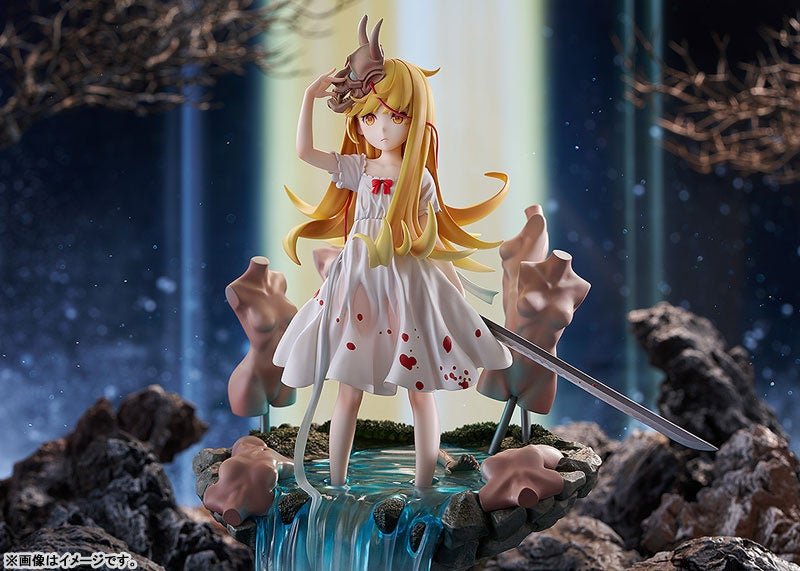 忍野忍フィギュア全身とヴィネット台座