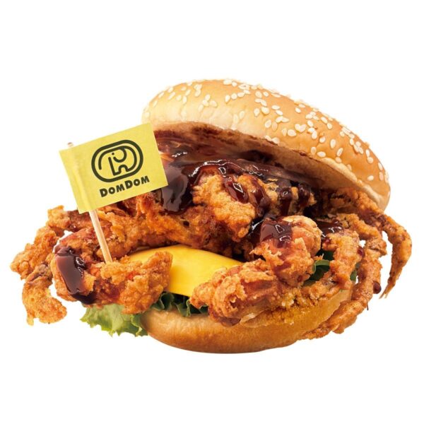丸ごと!!カニバーガー 名古屋みそ味(単品写真)