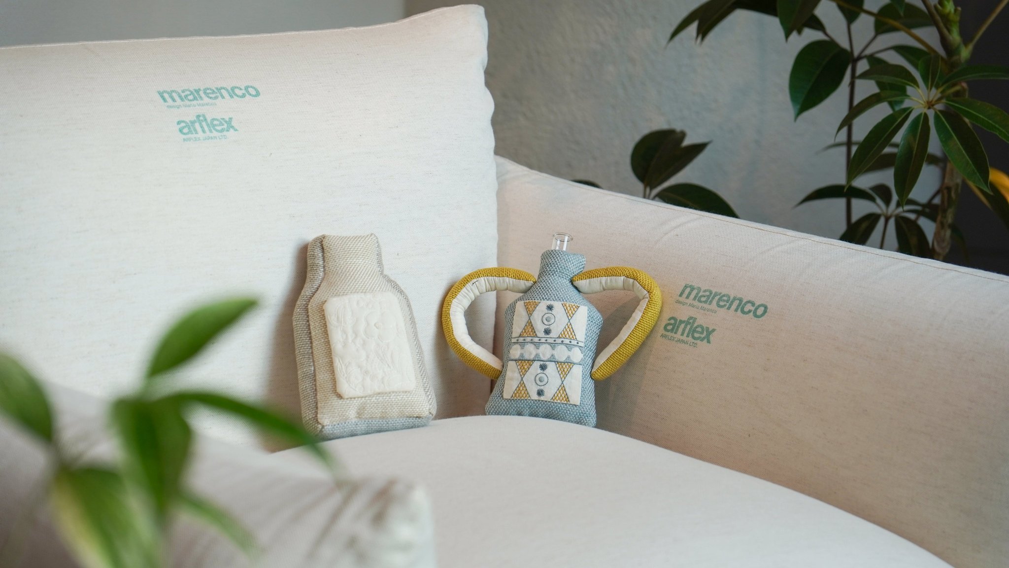 刺繍作家・atsumiさんと「arflex ECO PROJECT」がコラボレーション