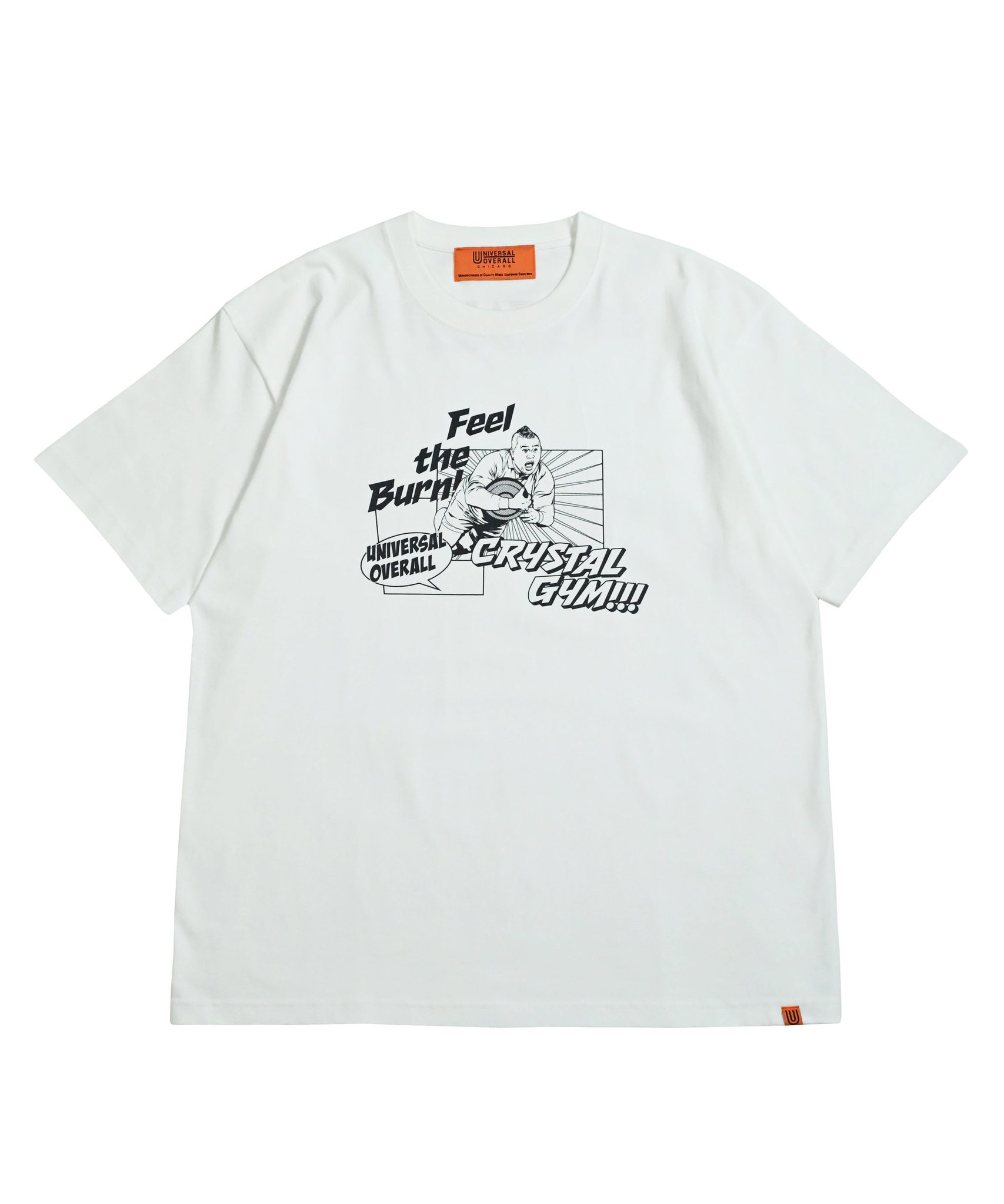 UO×CRYSTAL GYM RUGBY TEE