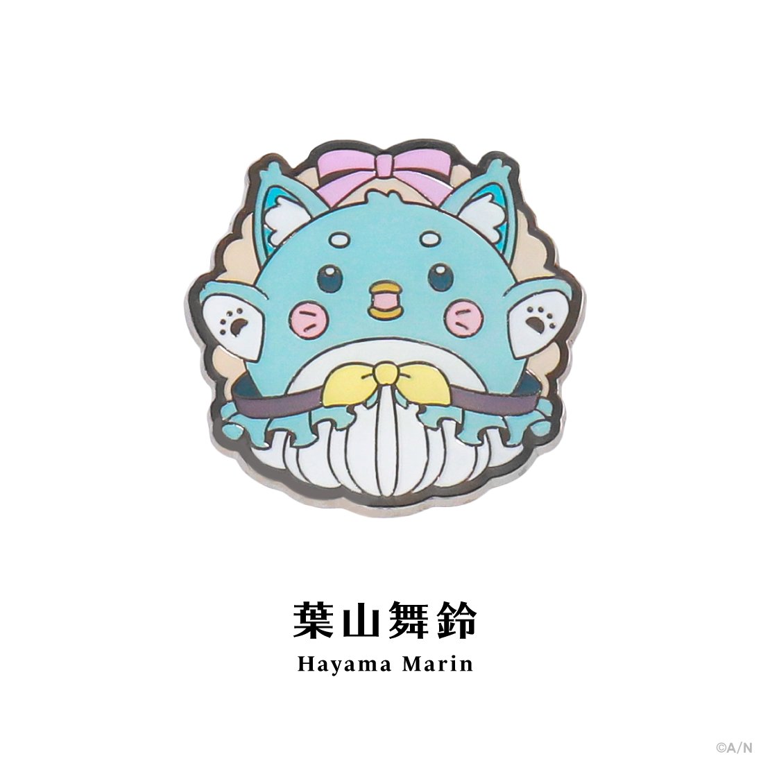 葉山舞鈴モチーフピンバッジ単体写真