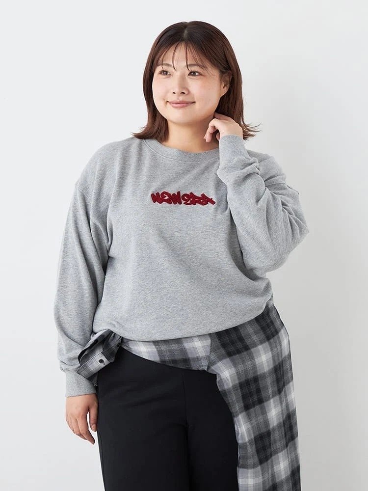 NEW ERA サガラ刺繍クルーネックスウェット
