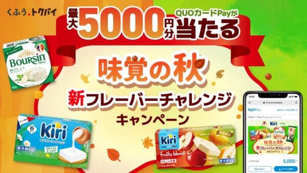 「味覚の秋 新フレーバーチャレンジキャンペーン」キービジュアル