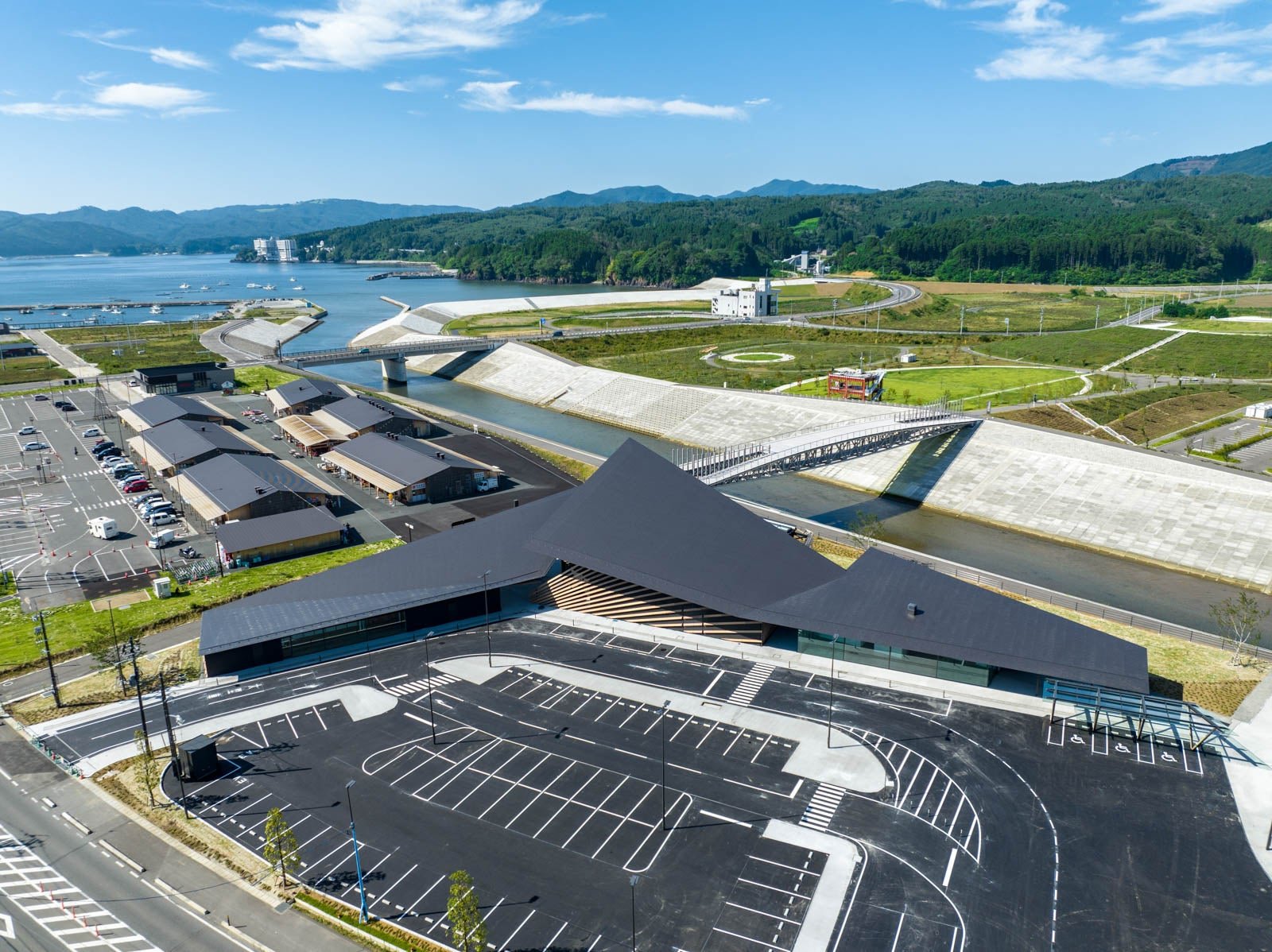 道の駅さんさん南三陸の全景