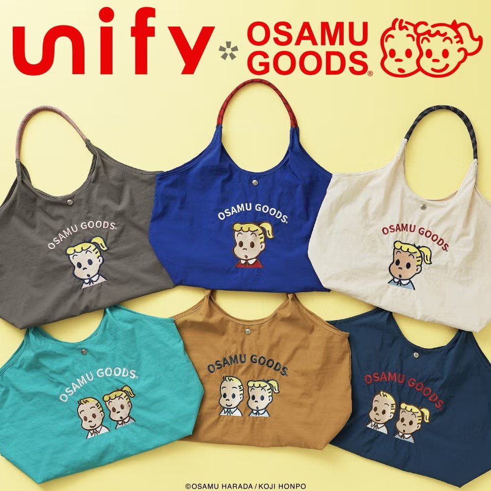 unify×OSAMU GOODS 刺繍トートバッグ OTNS-01