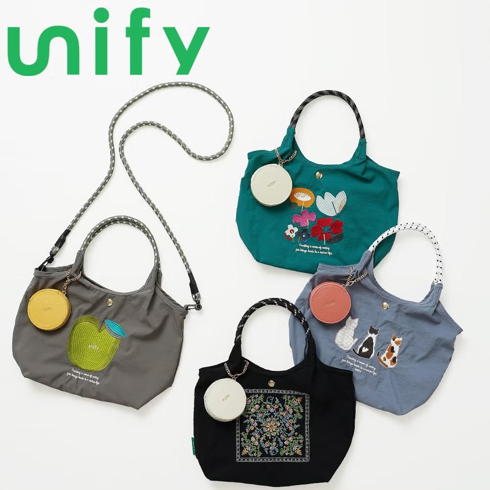 unify original リッチな刺繍の2WAYバッグ UNPS-02