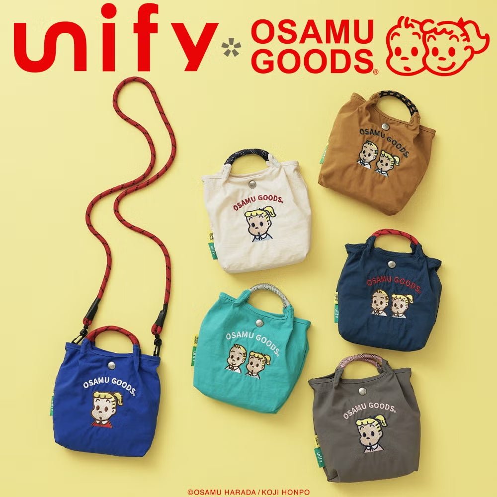 unify×OSAMU GOODS 刺繍2WAYミニショルダーバッグ OTNS-03