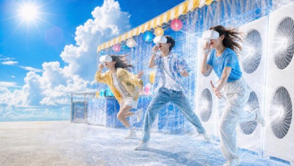 VRコースター体験シーン