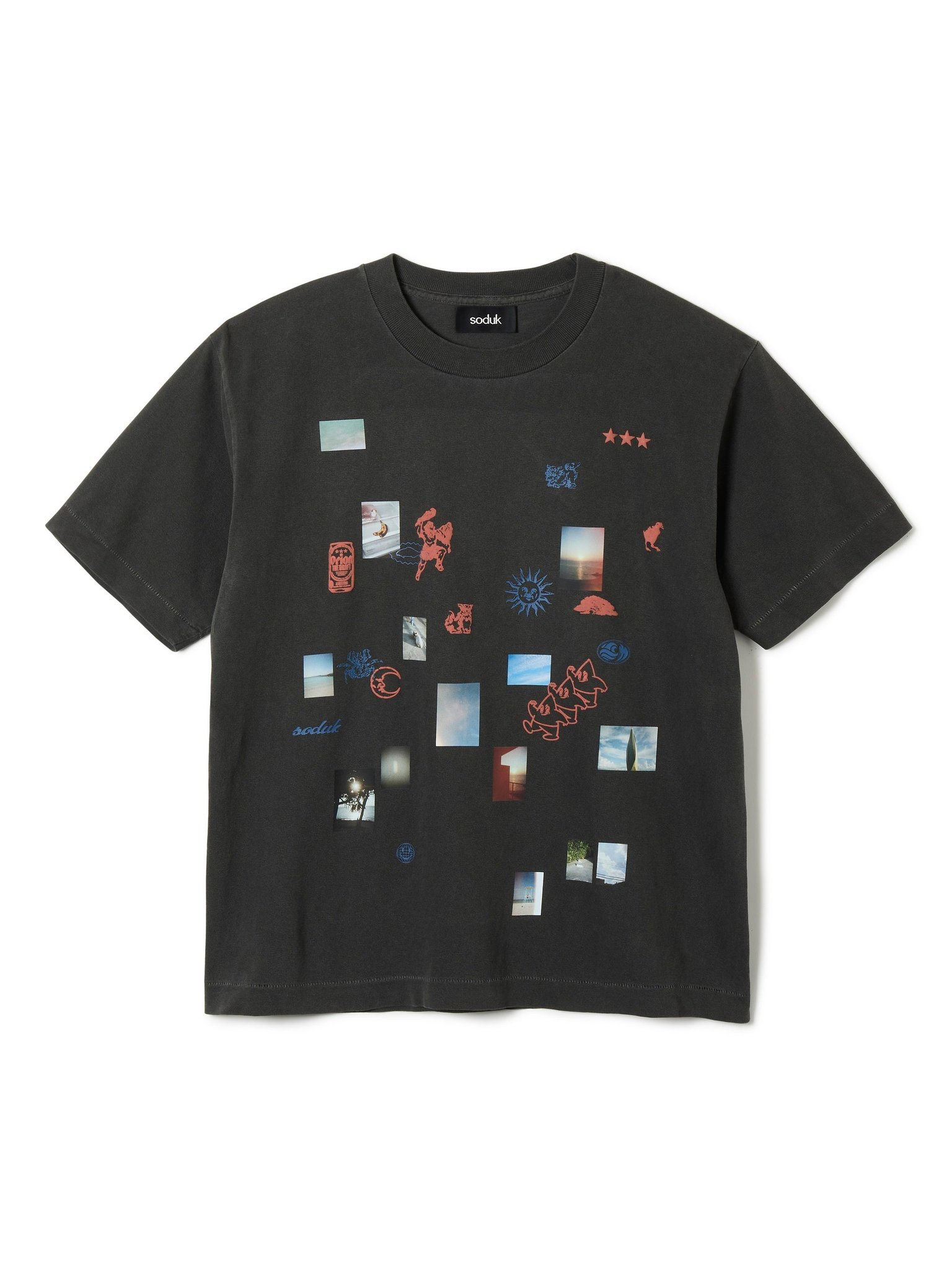 “memory of summer”orion beer t-shirt gray