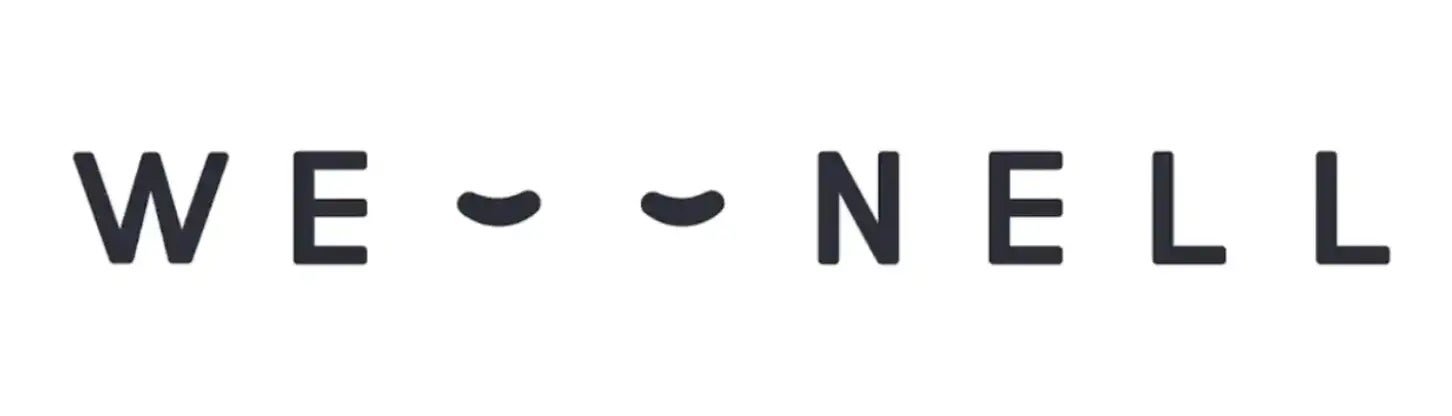 「WE ~ ~ NELL」ロゴ