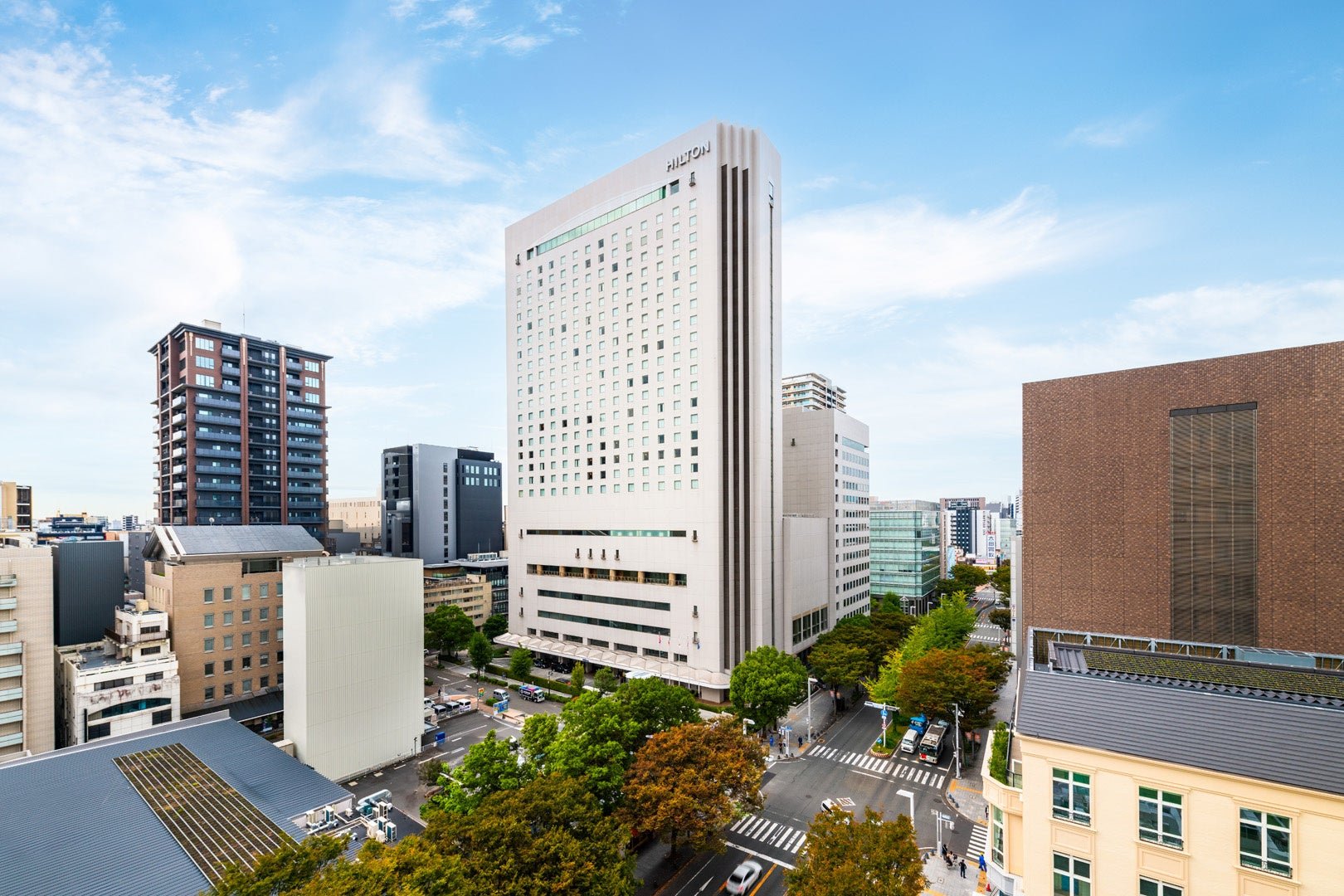 ヒルトン名古屋の建物外観