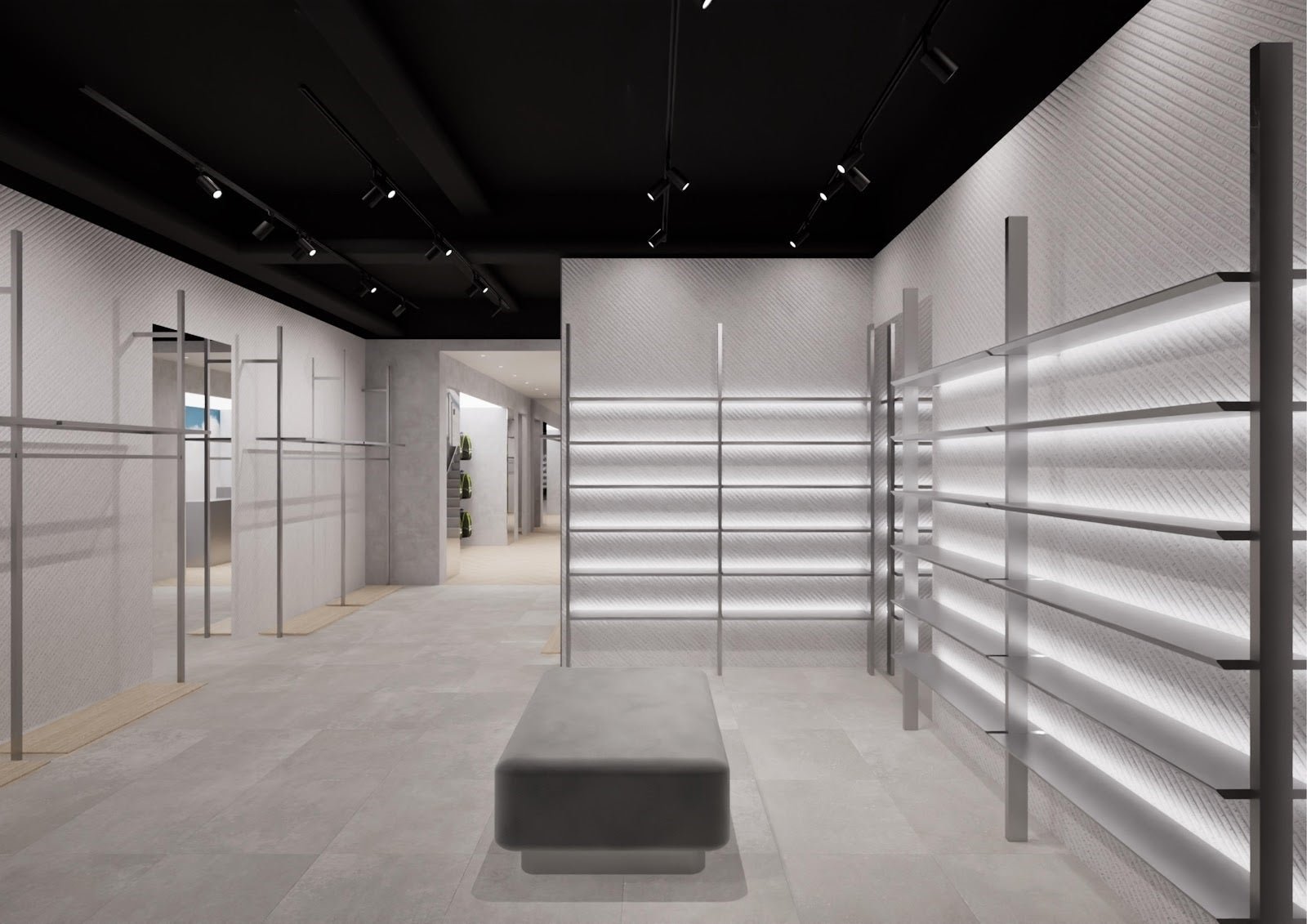 「DESCENTE GINZA」2階(オルテラインフロア)