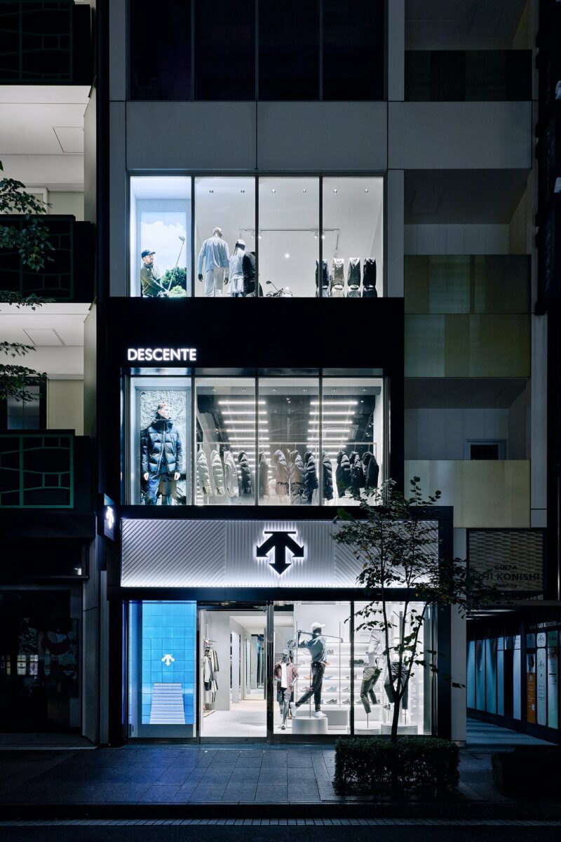 「DESCENTE GINZA（デサント ギンザ）」外観
