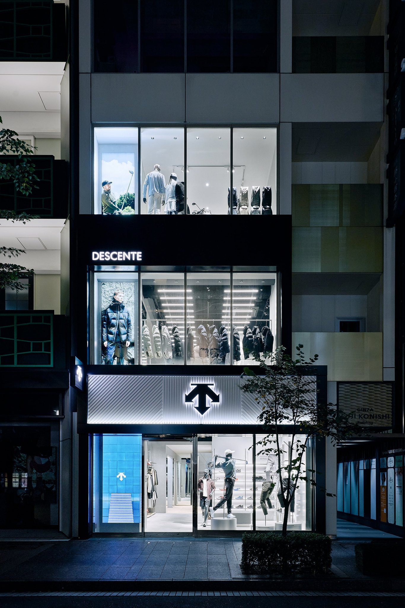「DESCENTE GINZA(デサント ギンザ)」外観