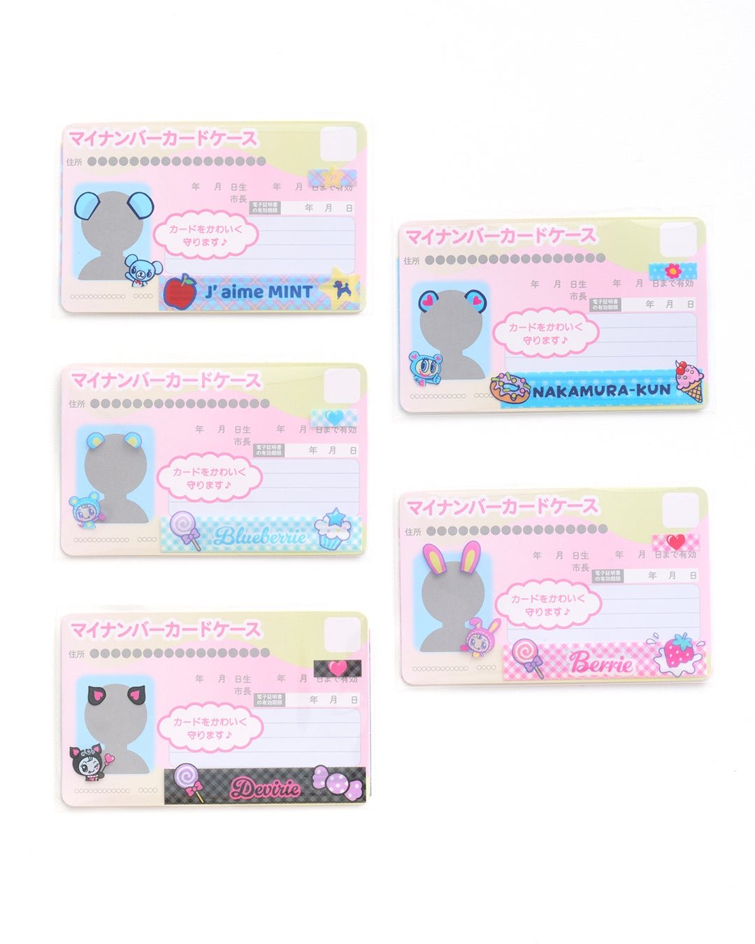 ■POP UP SHOP アイテムラインナップ / マイナンバーカードケース：¥880(税込)