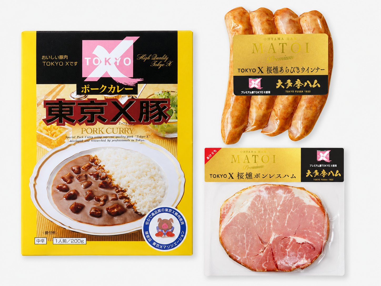 東京を代表するブランド豚「東京X」の関連商品
