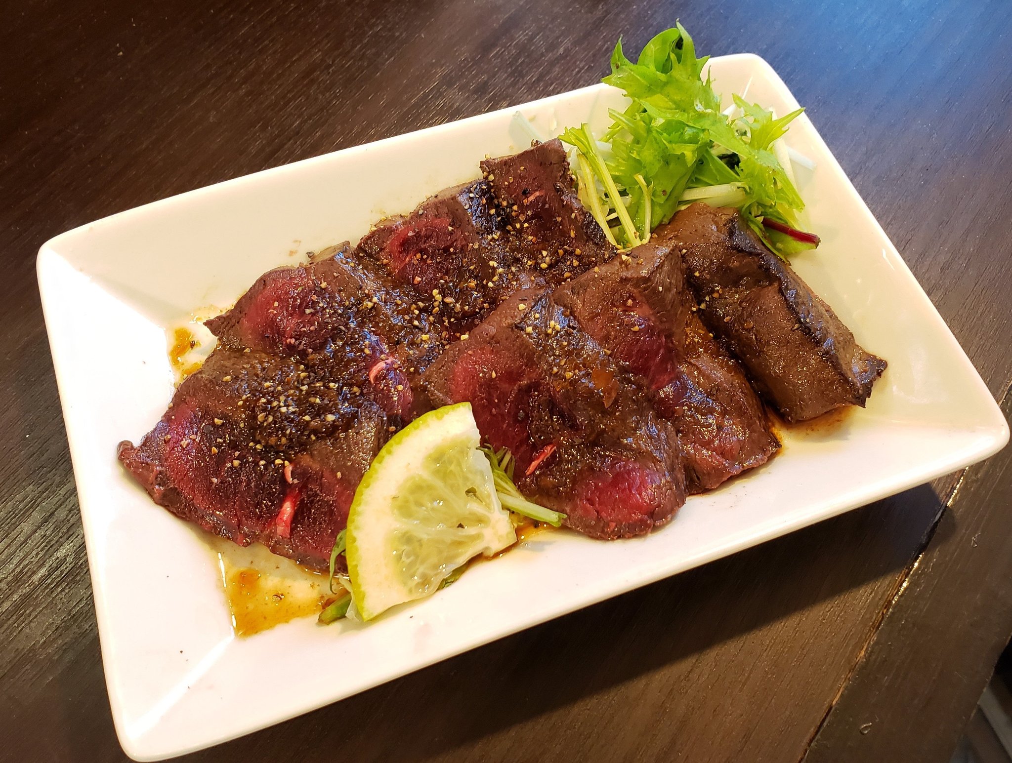 くじら屋らじっく「くじらステーキ」