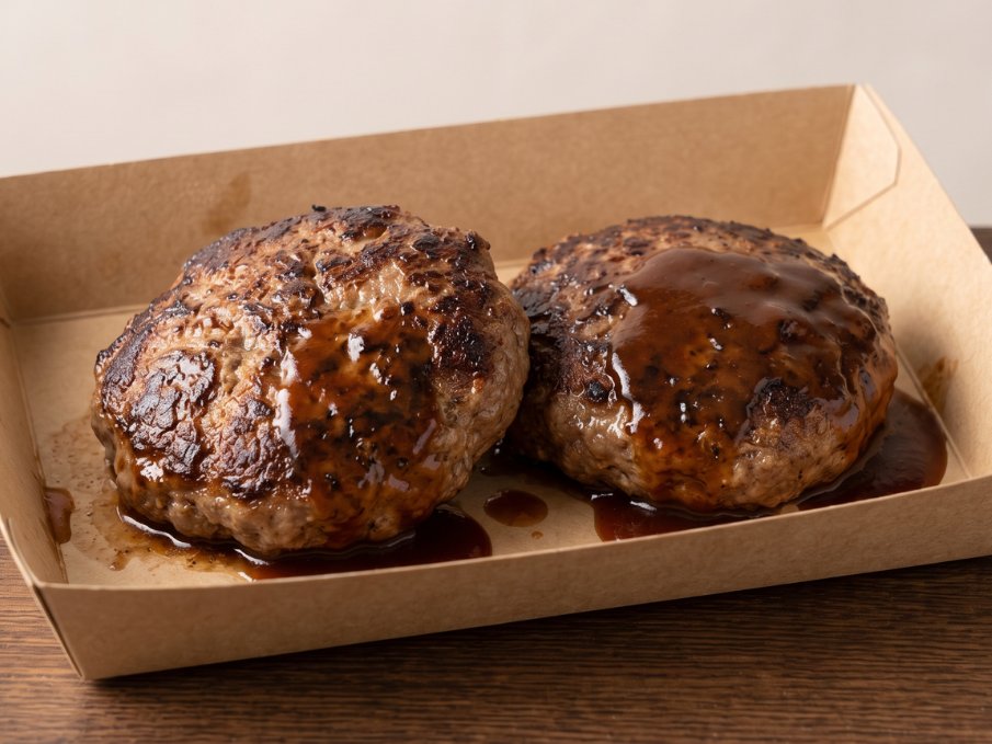 馬肉特急「馬力ハンバーグ」
