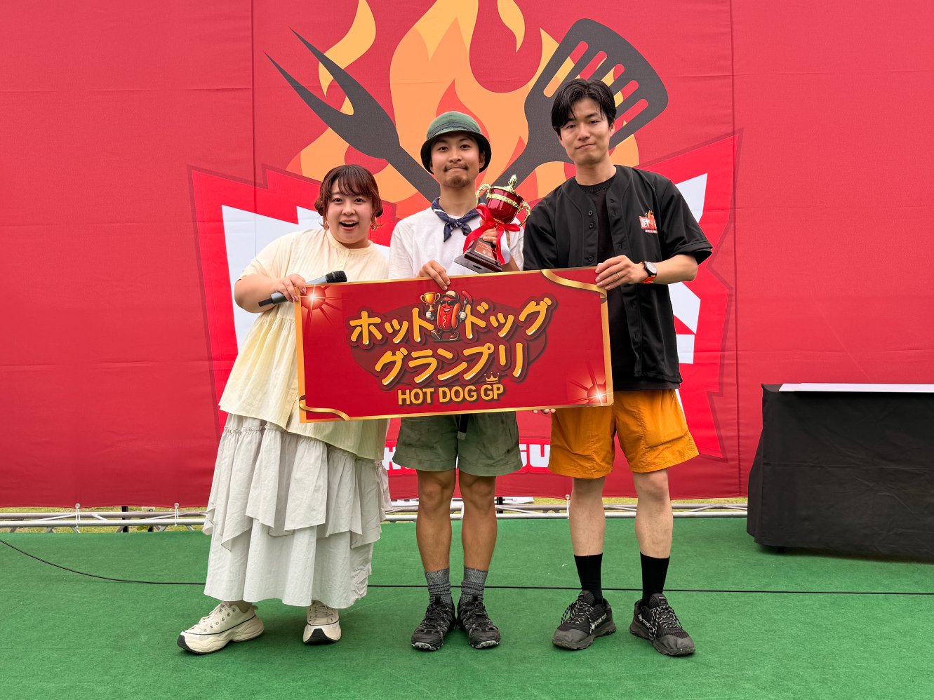 「ホットドッググランプリ2026」表彰の様子