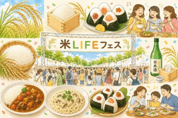 米（マイ）LIFEフェスで提供される食体験イメージ