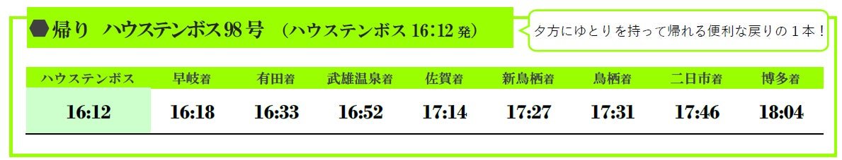 JR九州「特急ハウステンボス号」