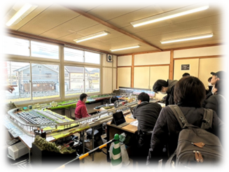 主なイベント内容 ミニトレイン運行の様子