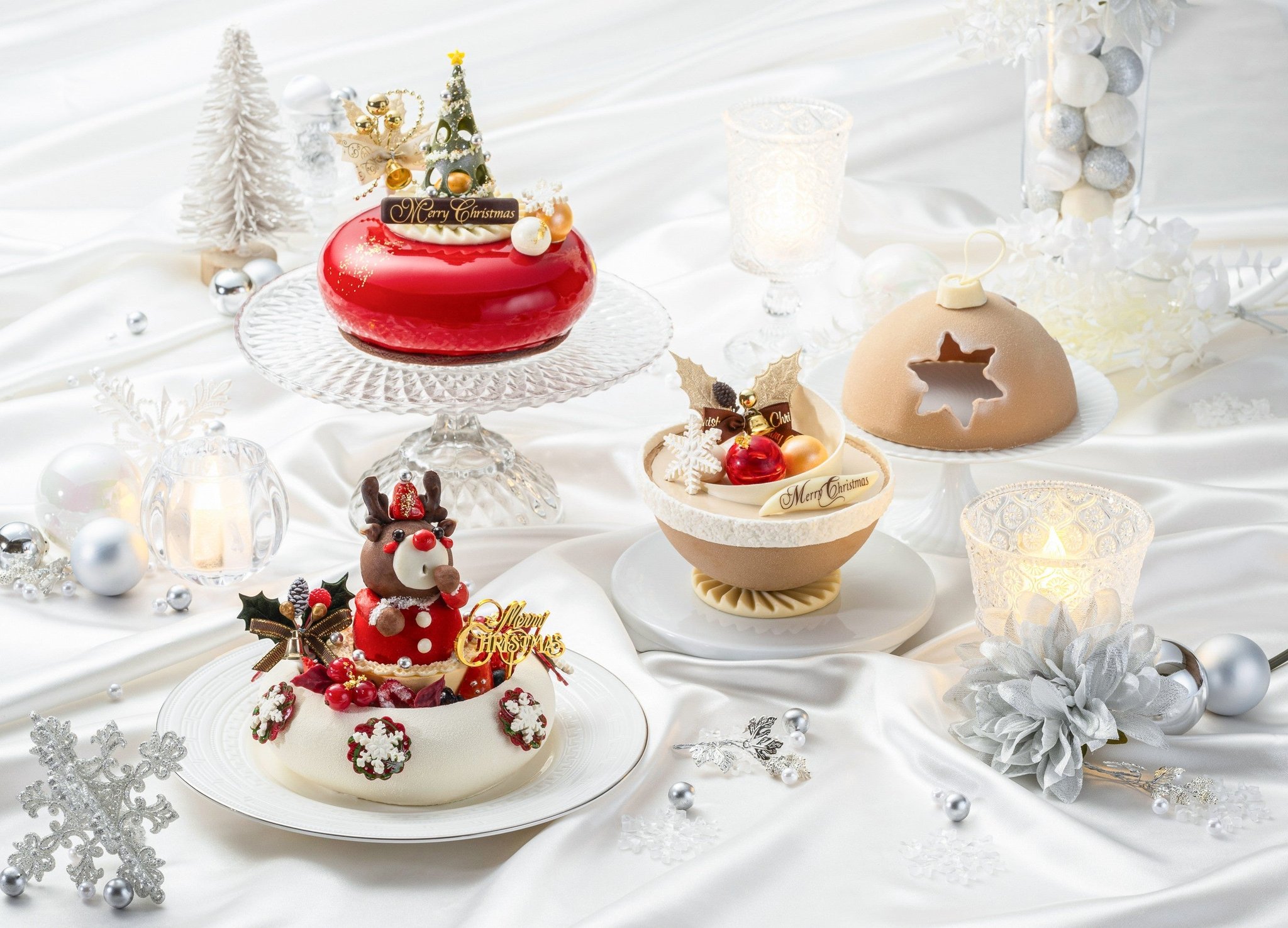 ■ホテル内コンテストの入賞作を商品化!選ばれた今年だけの美味しさの新作クリスマスケーキが登場 / コンテスト入賞作のクリスマスケーキ
