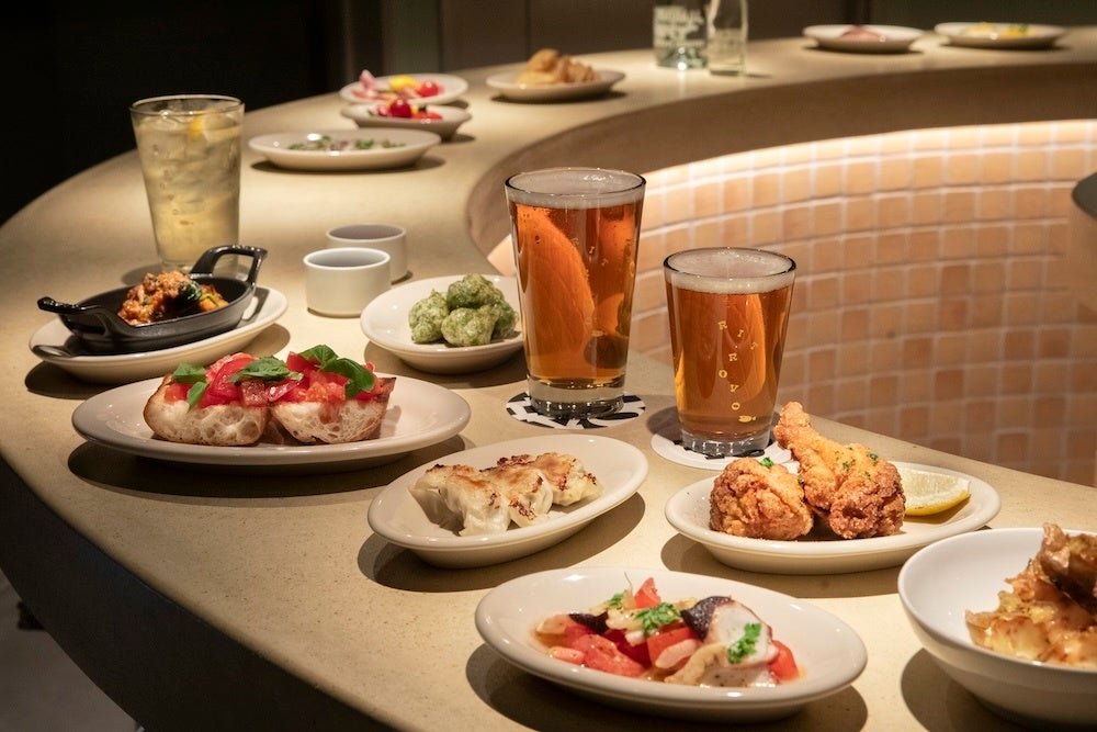 RITROVOの料理とクラフトビール