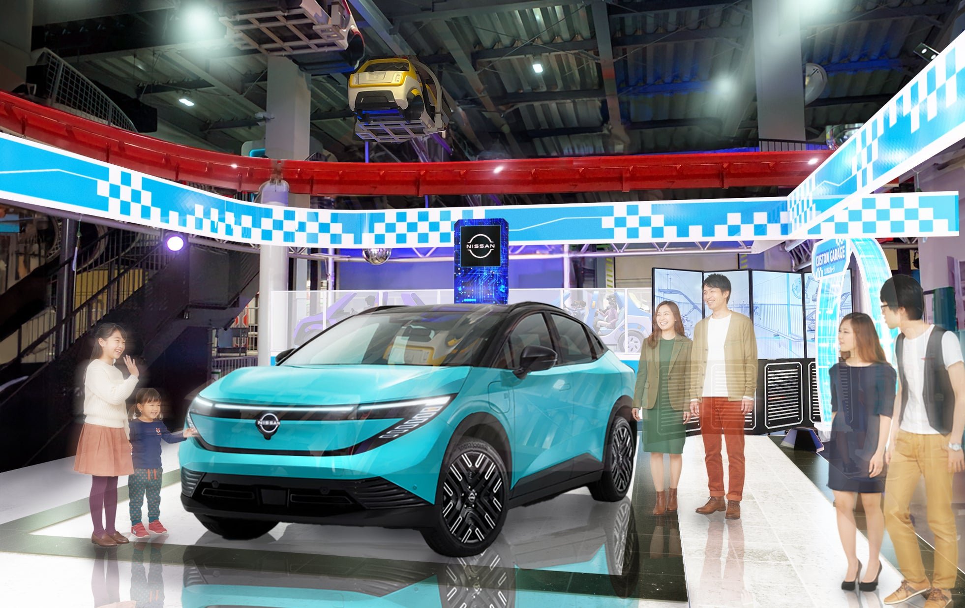 実車展示スペース（イメージ）