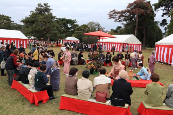 野点会場の全景