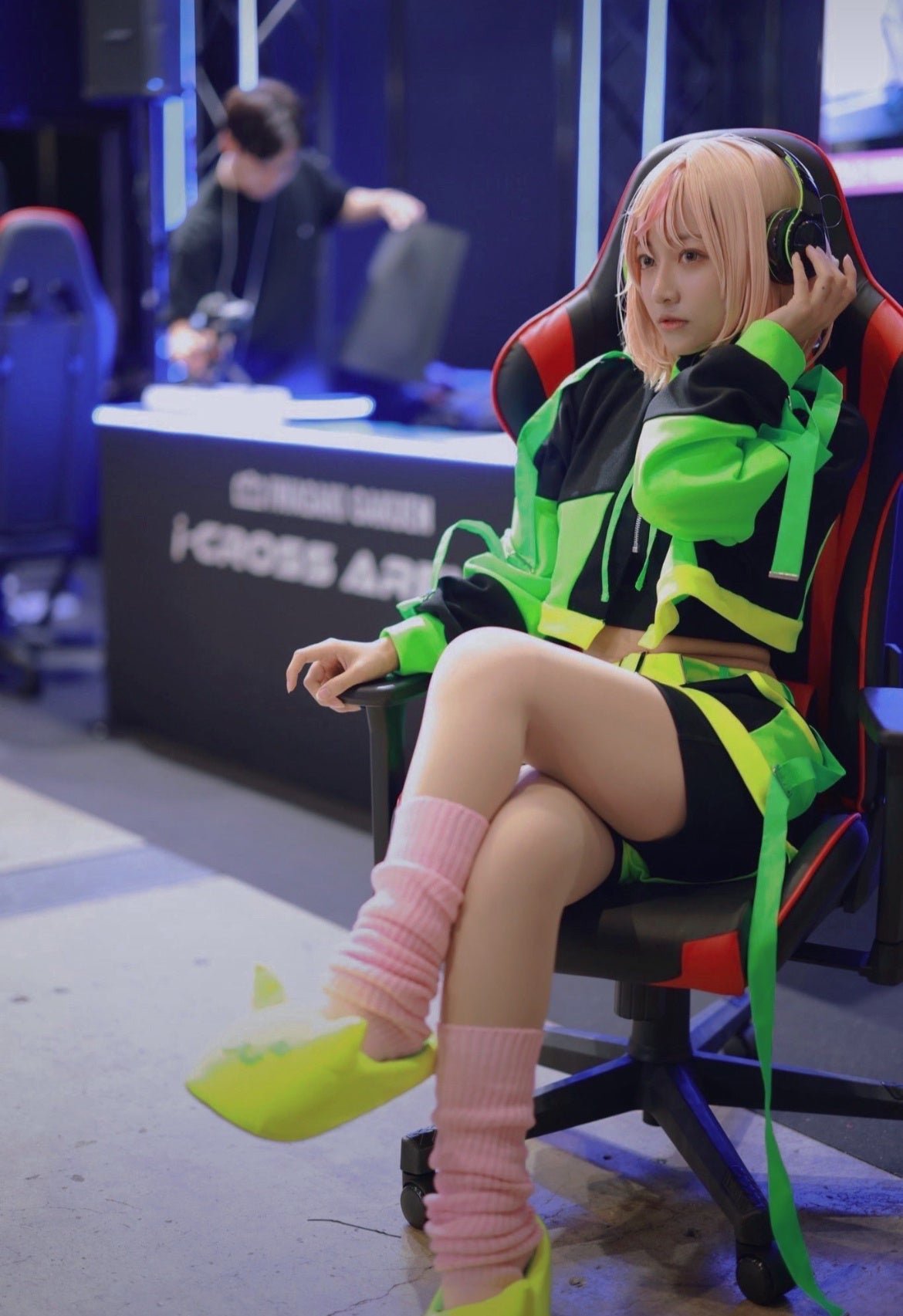「HARUKO」に扮したミンミコさん