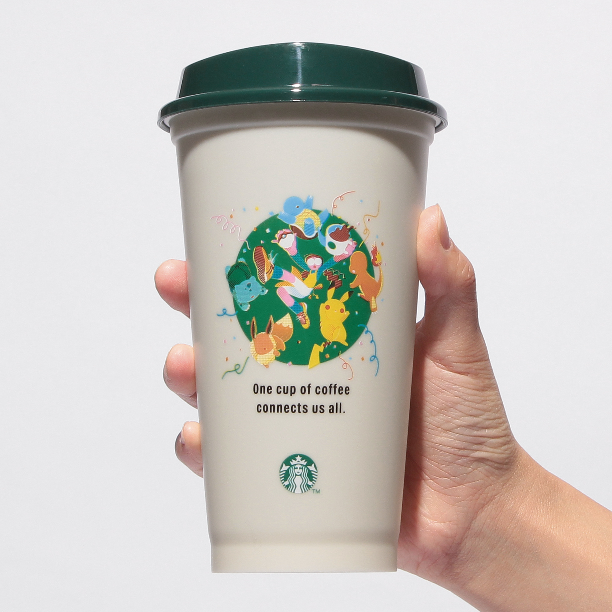 Pokémon + STARBUCKS リユーザブルカップ コーヒーコネクション 473ml