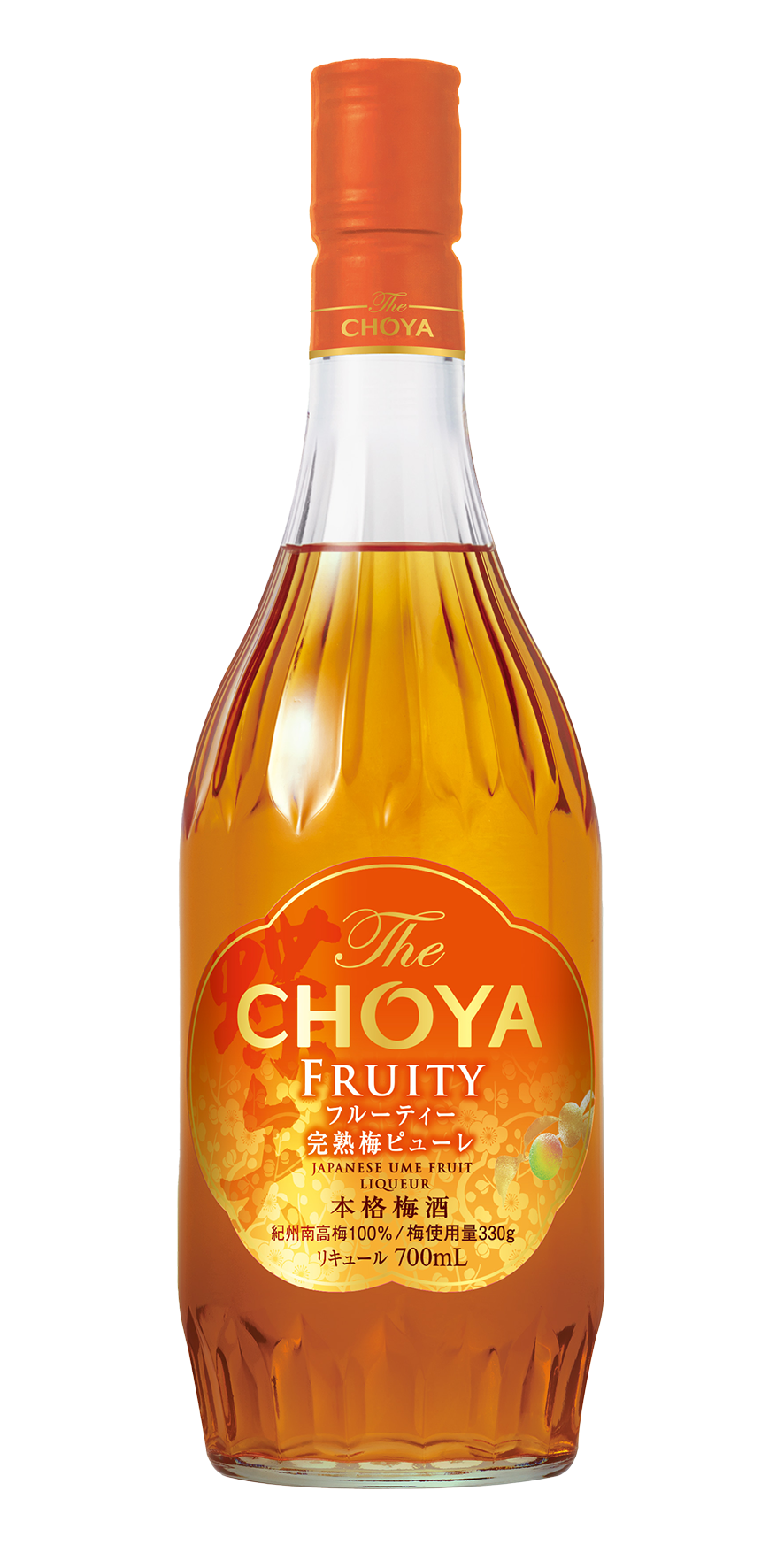 「The CHOYA FRUITY」の瓶ボトル