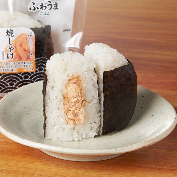 直巻 焼しゃけの断面写真