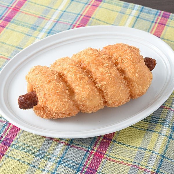手巻きソーセージドーナツ