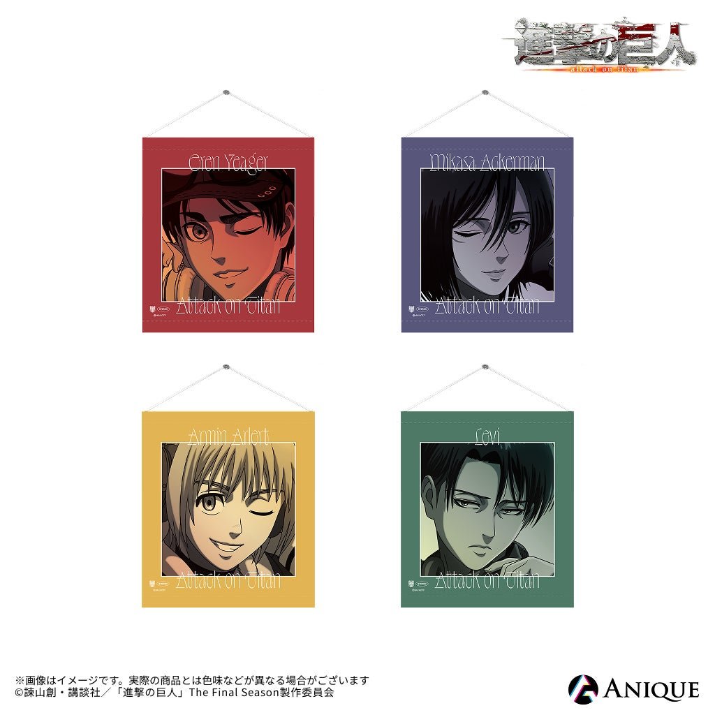 【Anique株式会社】 TVアニメ『進撃の巨人』より、【DJ】をテーマにした新規描き下ろしグッズが10月11日(日)より3会場にて巡回POP UP SHOP＆webにて販売決定！ by PR TIMES