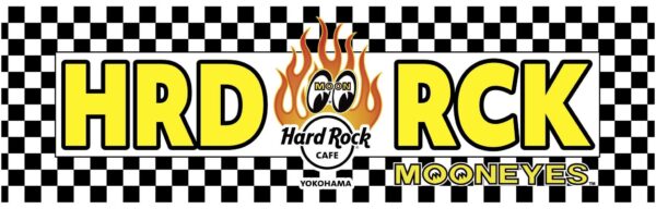 MOONEYES×ハードロックカフェ コラボロゴビジュアル