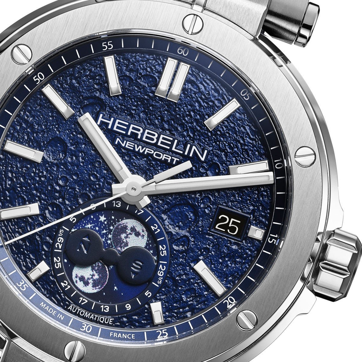HERBELIN「NEWPORT AUTOMATIC MOON PHASES」