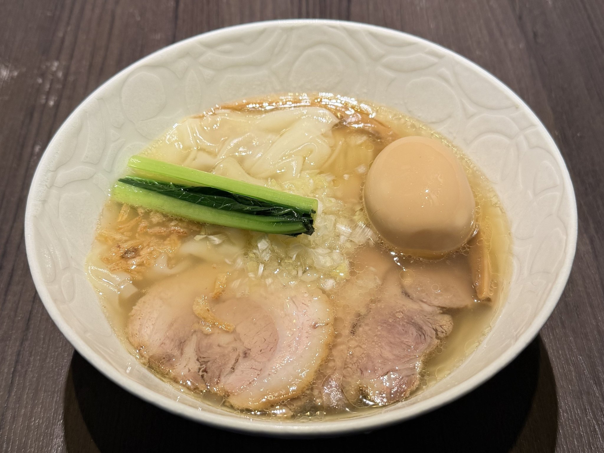 支那そばやの特製塩らぁ麺