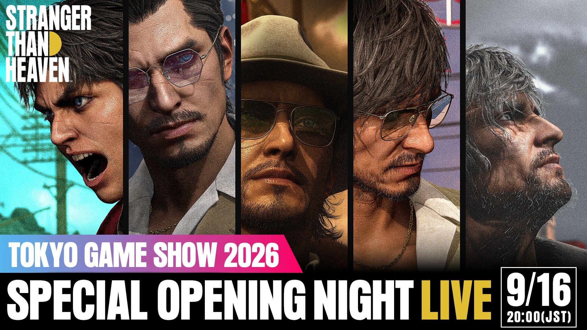 セガ“STRANGER THAN HEAVEN TGS2026スペシャルオープニングナイトライブ”